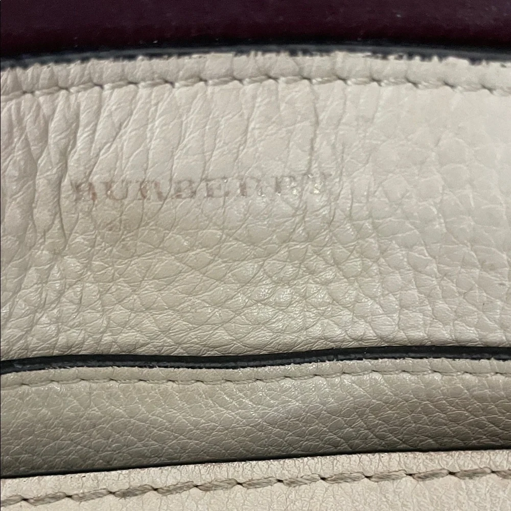 Burberry features gold